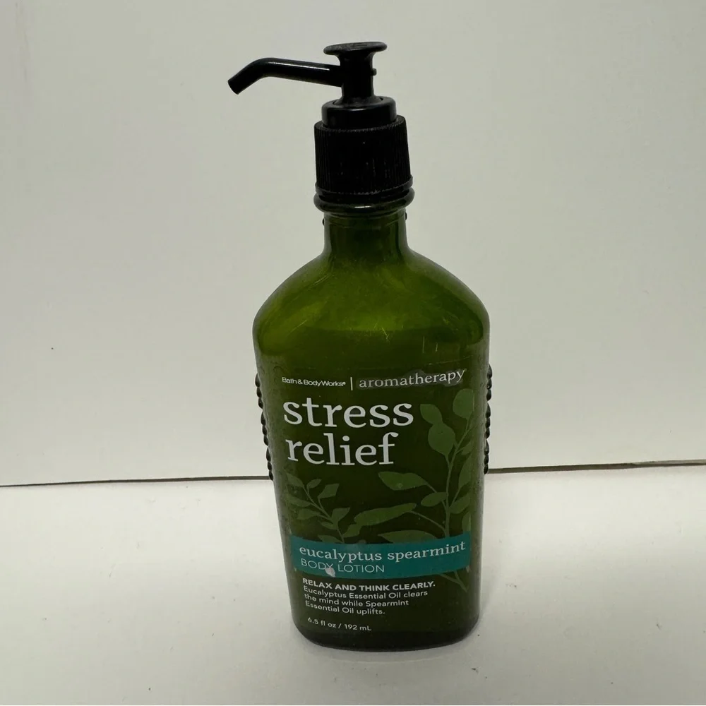 Bath & Body Works Stress Relief Eucalyptus Spearmint Body Lotion 6.5 OZ